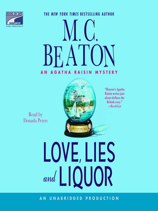 Title details for Love, Lies and Liquor by M.C. Beaton - Wait list